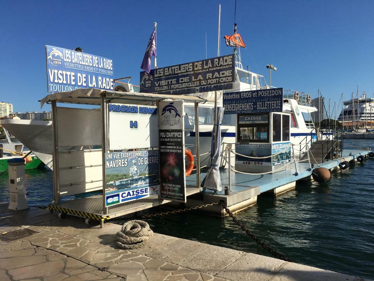 Le Suffren, Ventile ,Wifi, A 100 M De La Plage Тулон Екстериор снимка